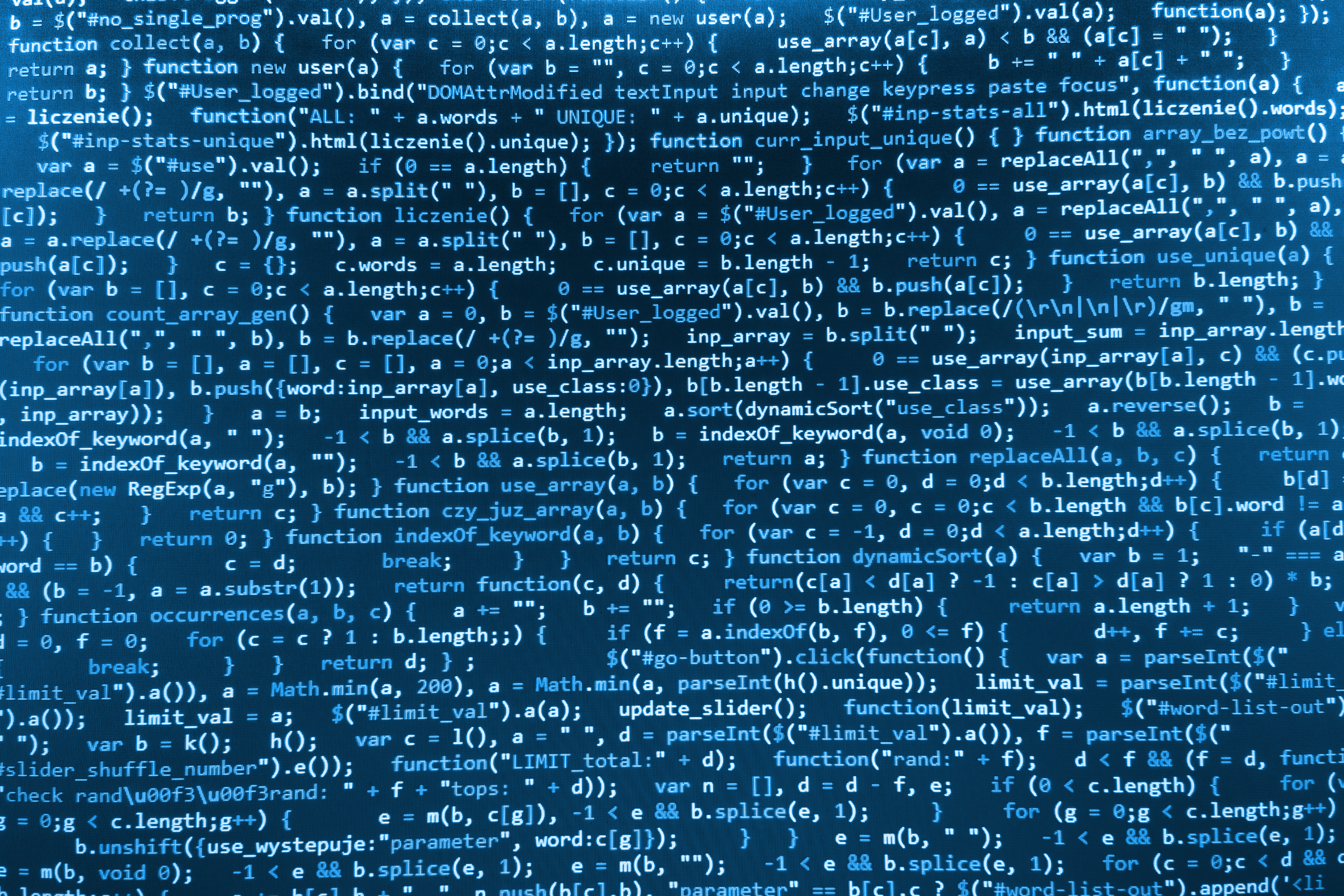 Функция unique. Программный код. Программный код фон. Программирование фон. Программный код синий.